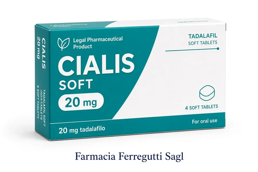 Avvertenza farmaco Cialis Soft e tadalafil non registrato in Svizzera Farmacia Ferregutti Sagl