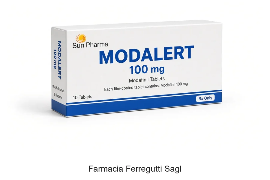 Avvertenza Modalert 100 mg Modafinil non approvato Swissmedic in farmacia