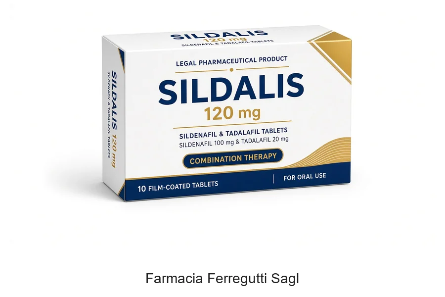 Sildalis 120 mg avvertenza sanitaria e rischi del preparato non approvato in Svizzera