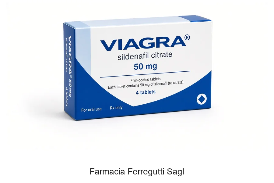 Confezione originale Viagra 50 mg Sildenafil Pfizer in farmacia